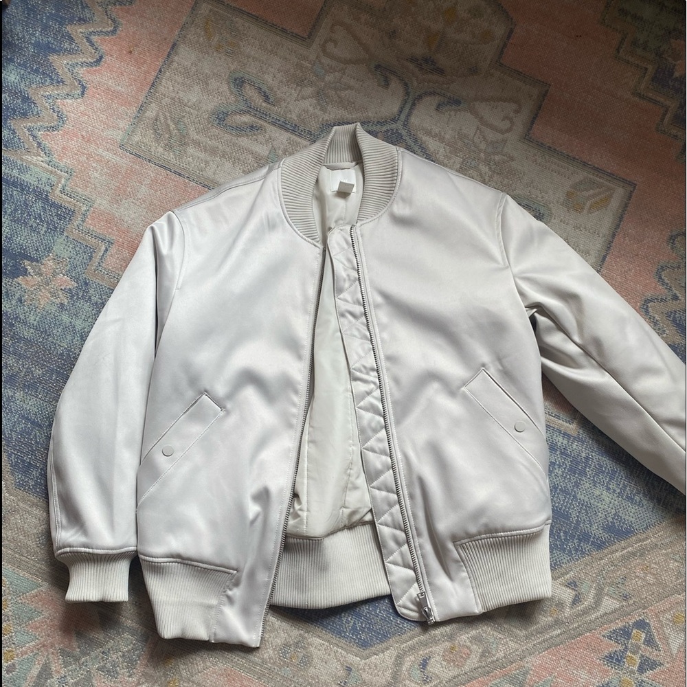 Silver Grey H&M Jacket Small/Med